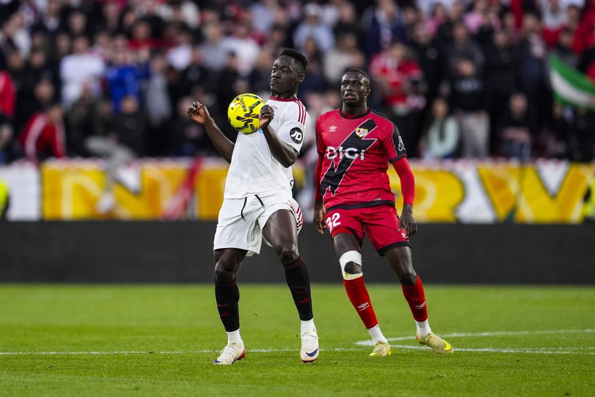 Una imagen del Sevilla FC - Rayo Vallecano.