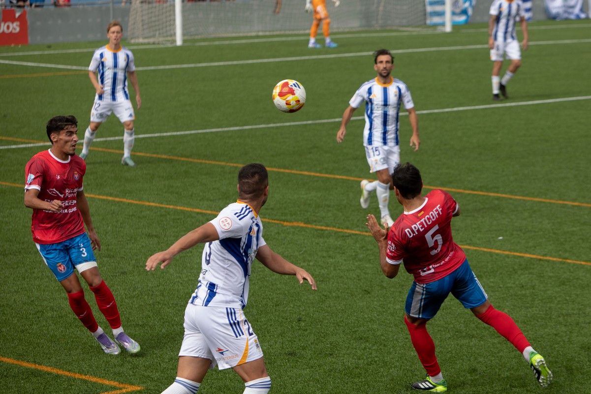 Las mejores imágenes de la Deportiva Minera frente al Recreativo de Huelva
