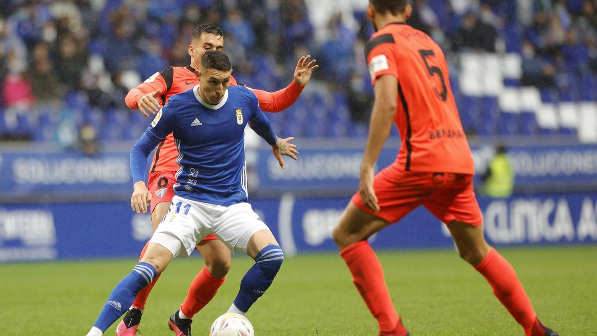 El partido del Oviedo, en imágenes