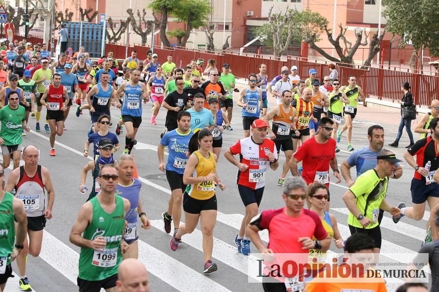 Media Maratón de Murcia: salida