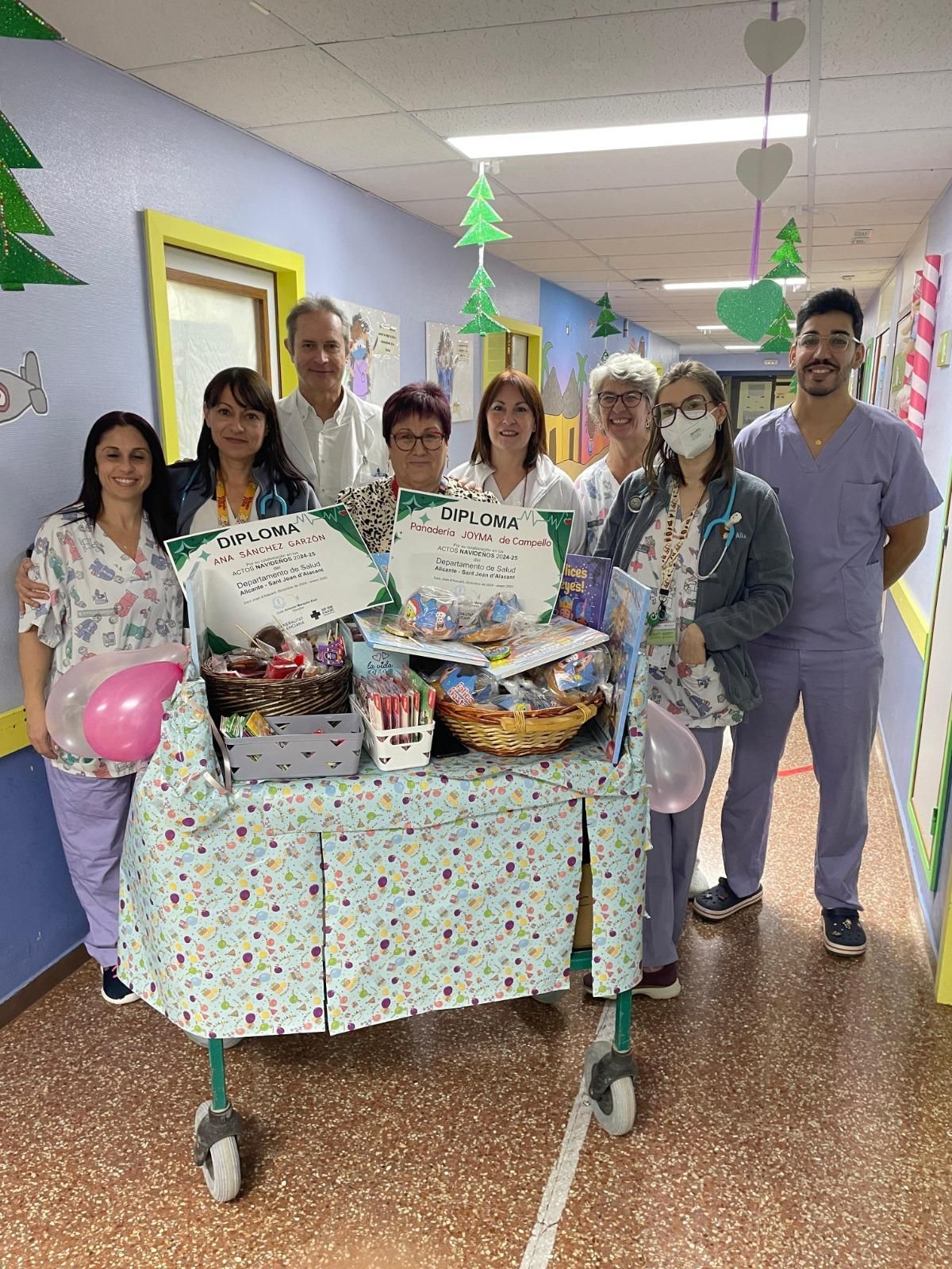 La magia de los Reyes Magos llega al Hospital Sant Joan