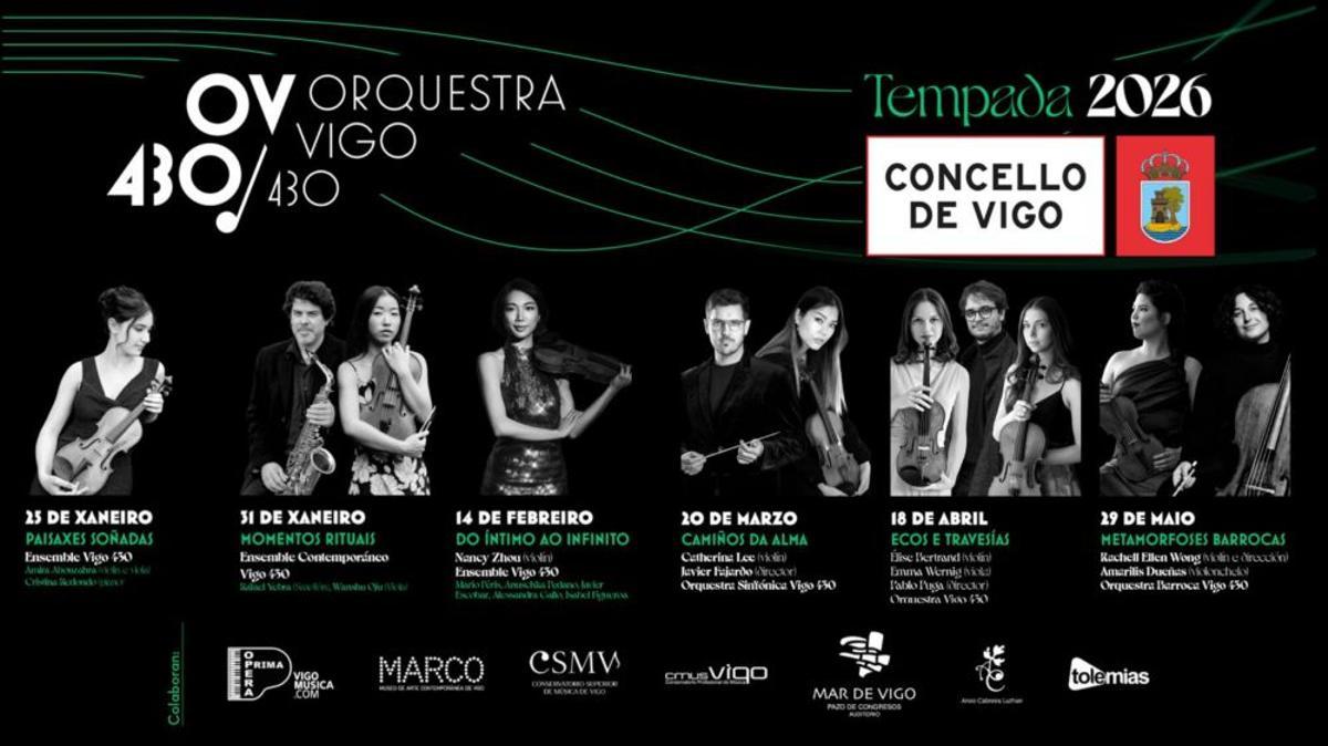 Programa de la Orquestra Vigo 430 de enero a mayo.