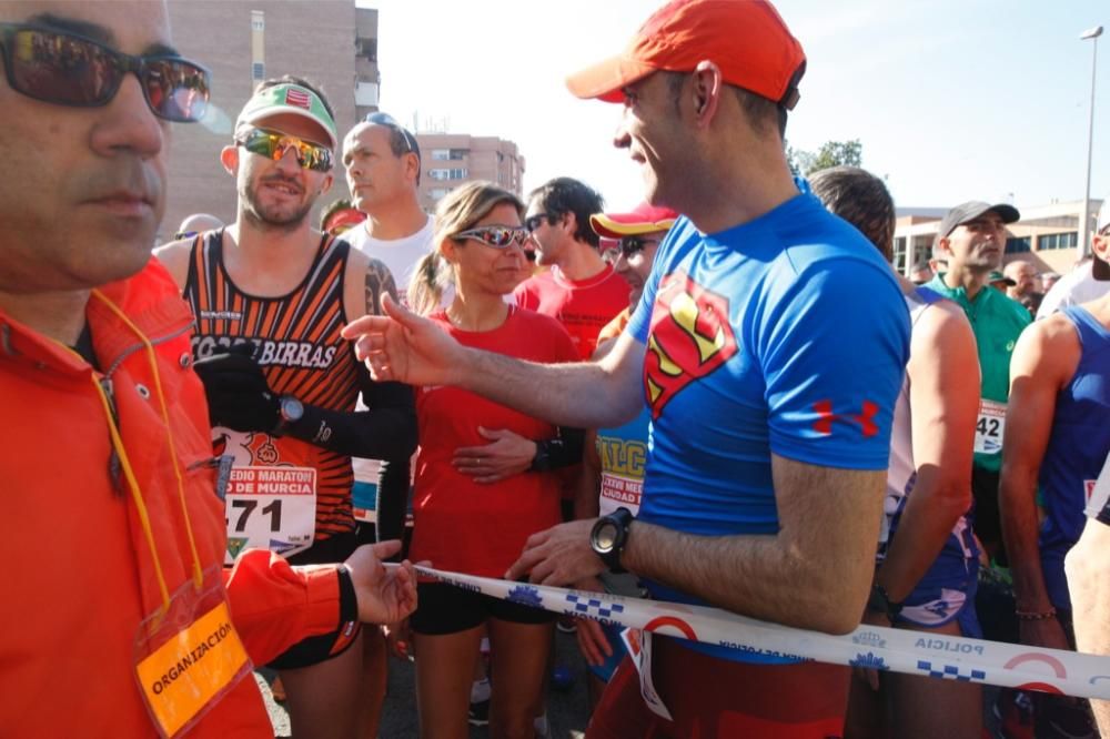 Media Maratón de Murcia: Ambiente en la salida