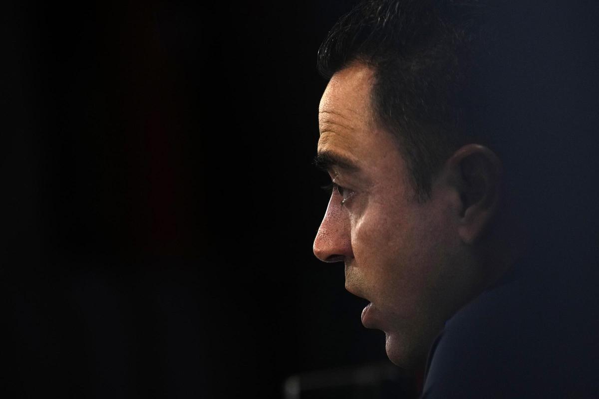 Rueda de prensa de Xavi Hernández Rueda de prensa de Xavi Hernández