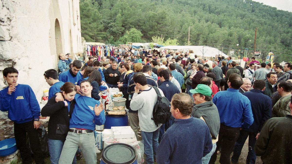 Ambiente festivo en las fiestas de San Miguel