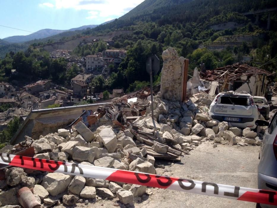 Terremoto en el centro de Italia"