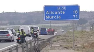 Siete heridos en Monforte del Cid en dos accidentes en la autovía de Madrid