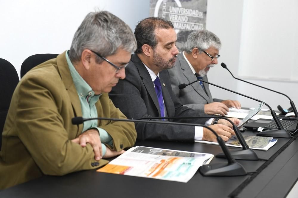 Presentación del programa de la Universidad de Verano de Maspalomas