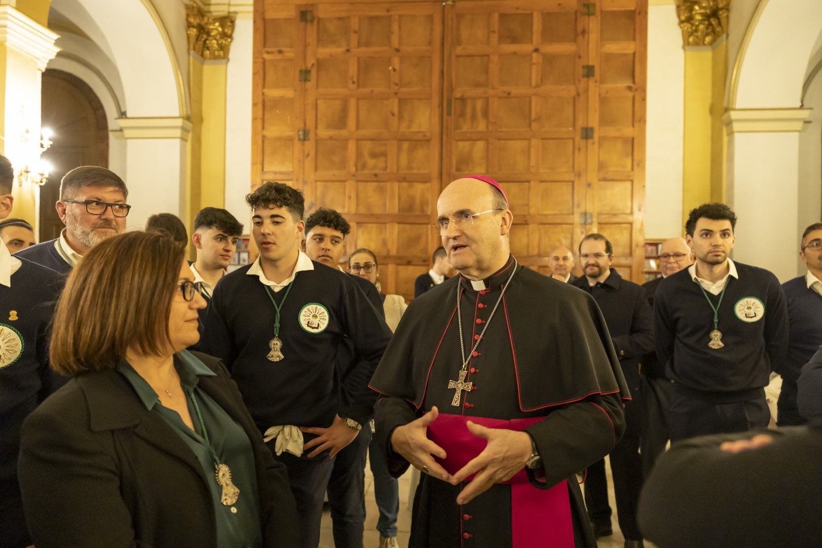 Encuentro de la Vía Dolorosa en Torrevieja del Miércoles Santo con la presencia del obispo José Ignacio Munilla