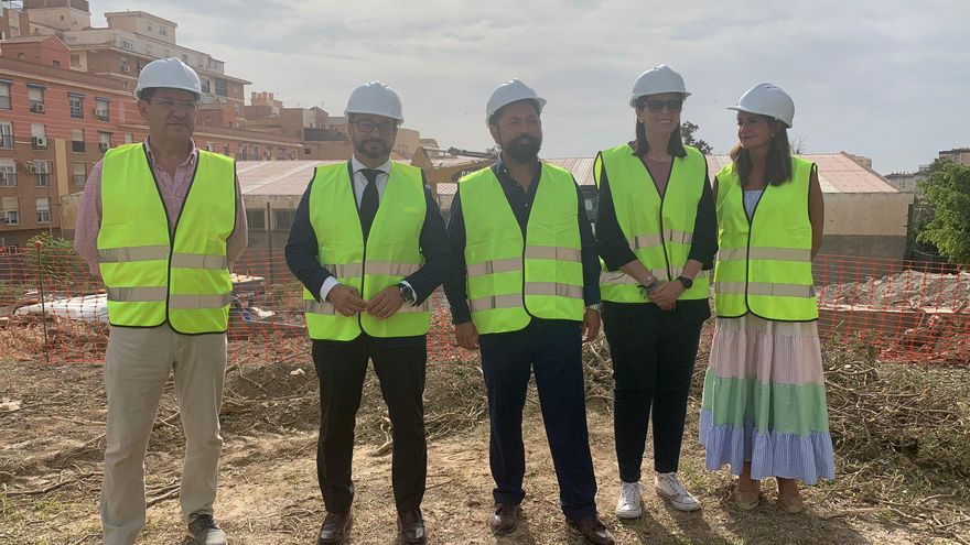 Cardenete visita las obras para el Centro de Tecnificación de Deporte Adaptado