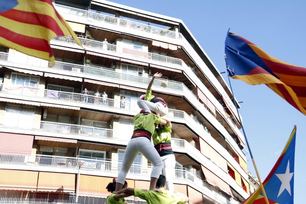 Concentració per la Diada 2017 a Barcelona