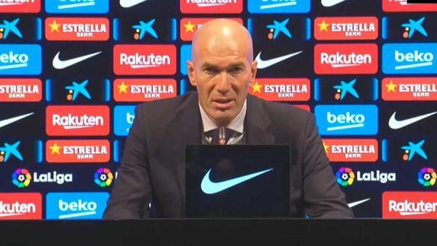 Zidane: "No estamos para callar bocas, pero hay que disfrutar"