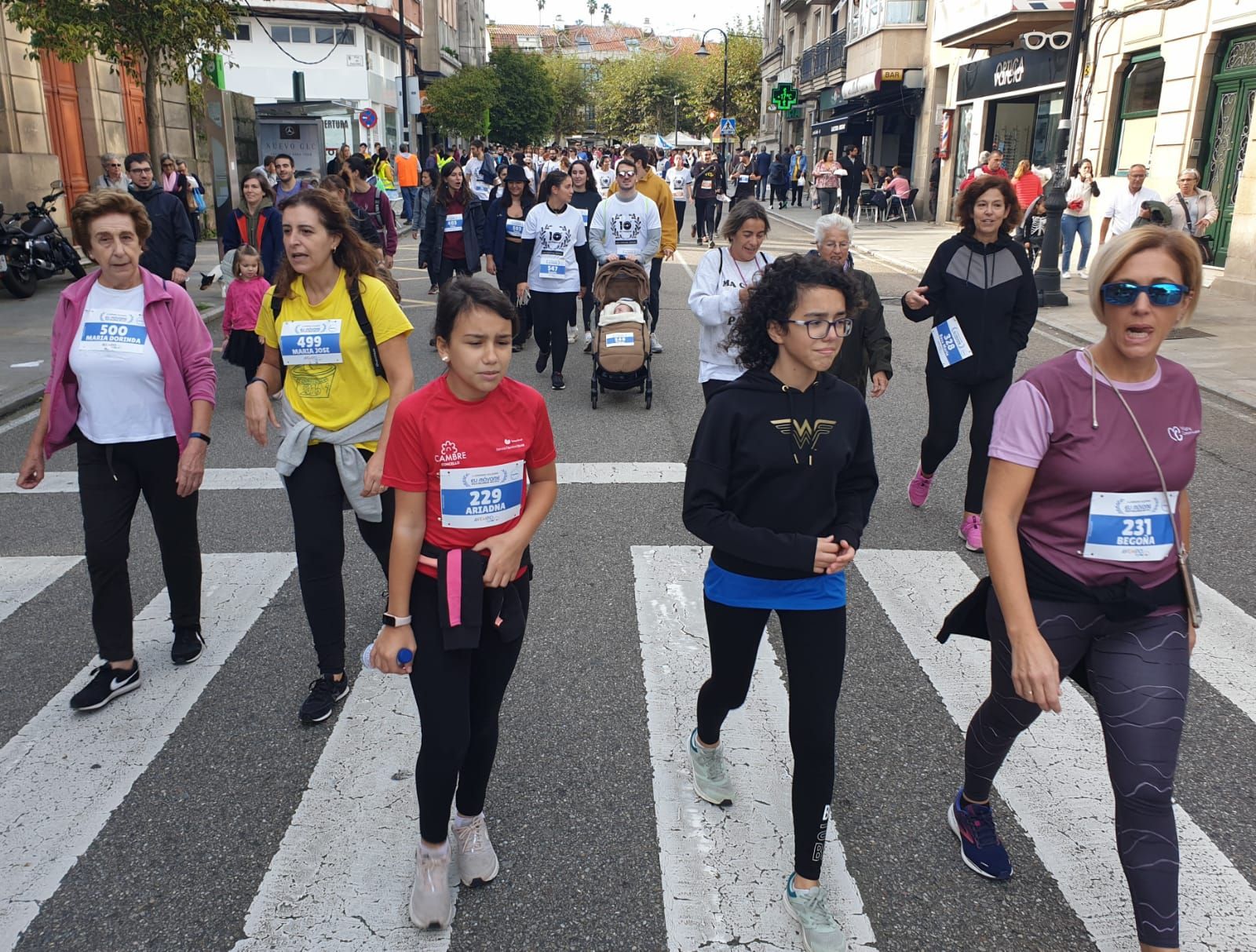 Un millar de personas a la carrera en Vigo por la Esclerosis Múltiple