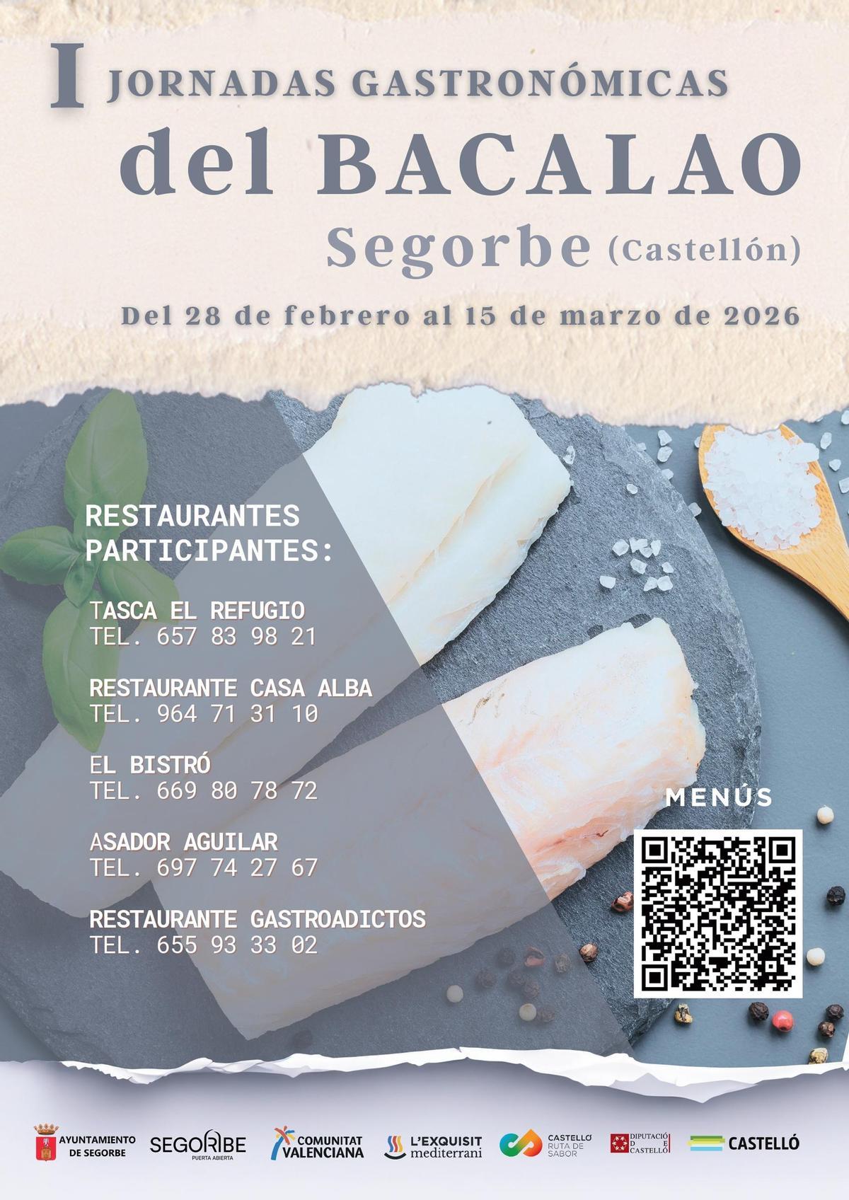 Cartel de las jornadas gastronómicas de Segorbe.