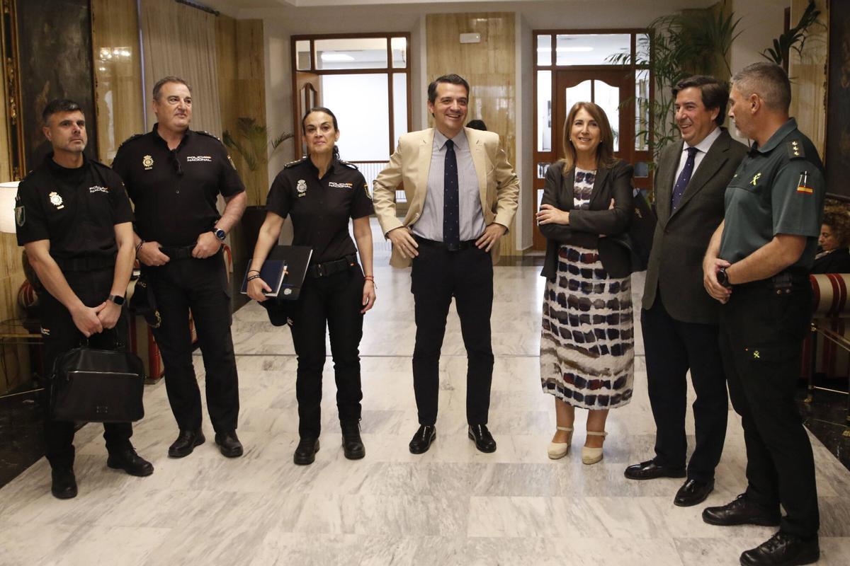 Junta local de seguridad para la feria en el Ayuntamiento