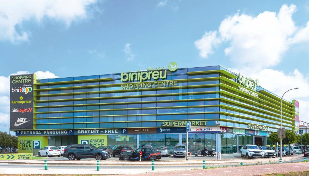 Centro comercial Binipreu en Maó