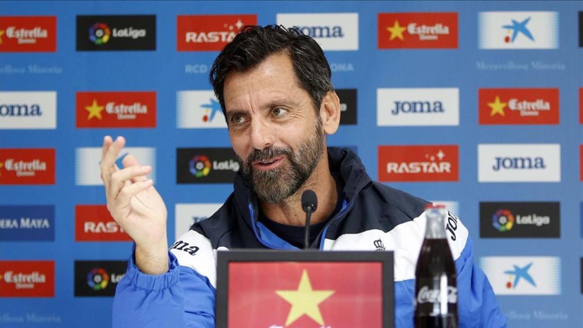 El Espanyol no tiene noticias del interés del Stoke City por Quique