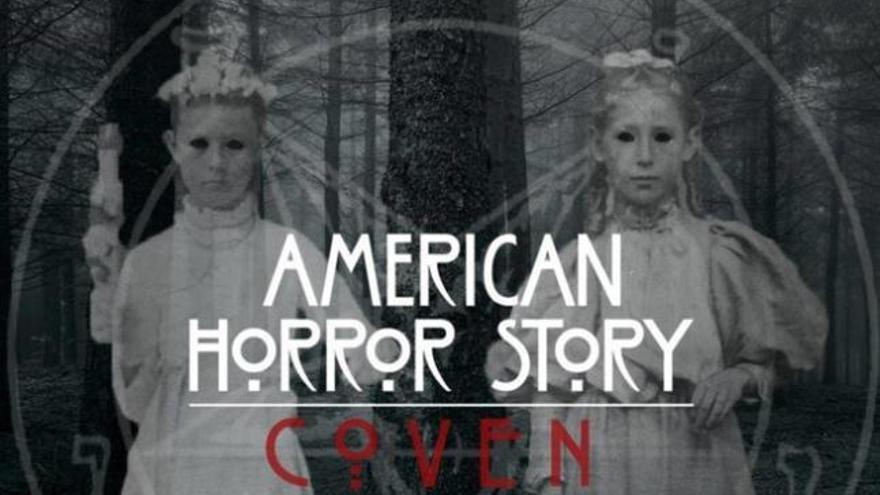 El cartel de &#039;American horror story: Coven&#039;.