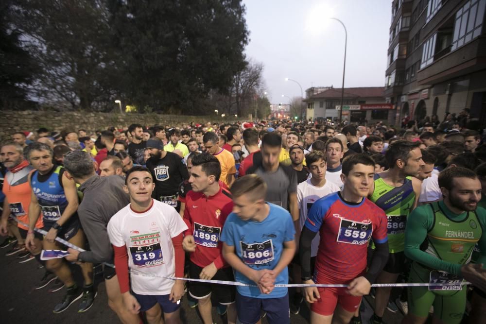 La San Silvestre de Avilés en imágenes