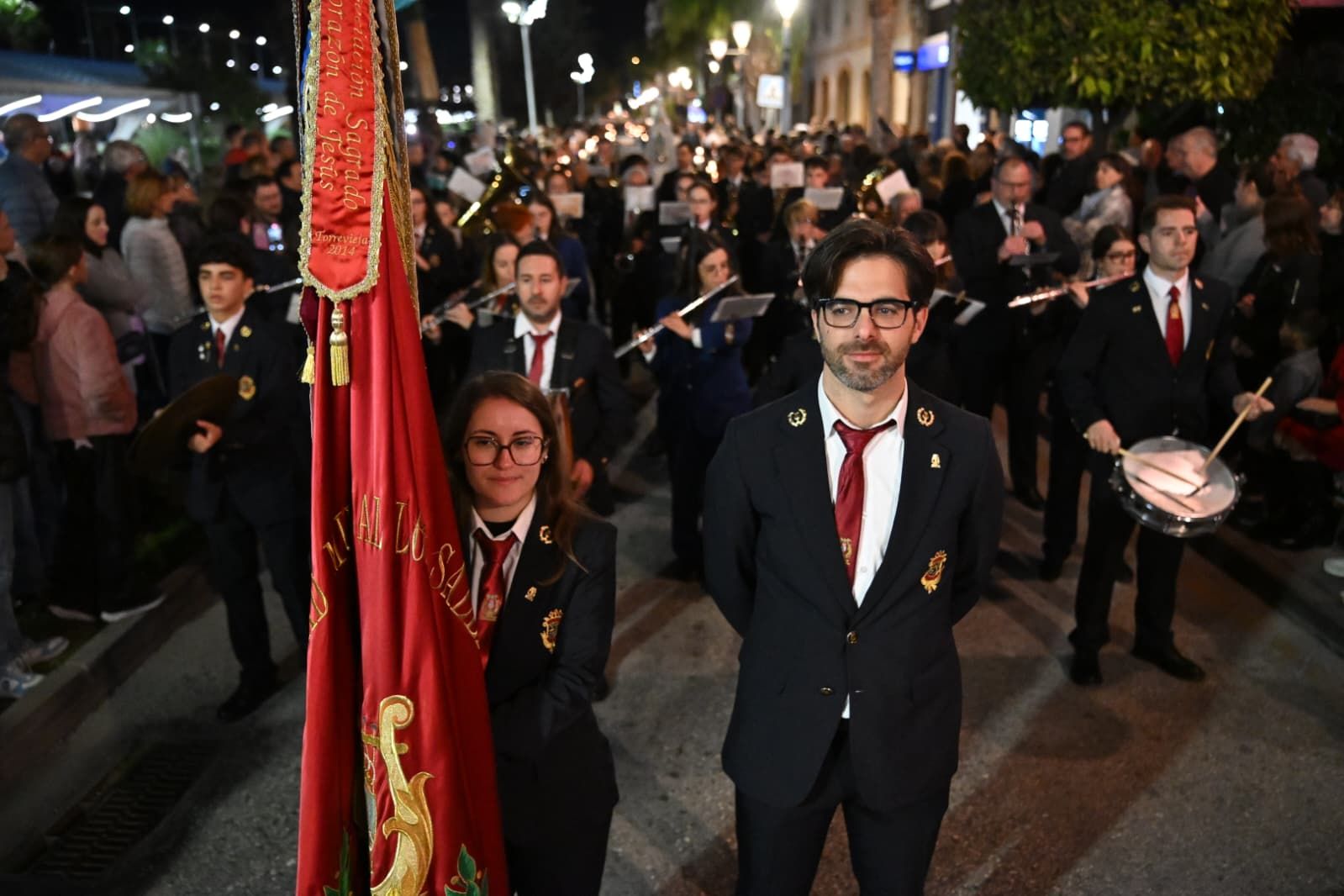 Así ha sido la procesión de La Purísima por las calles de Torrevieja