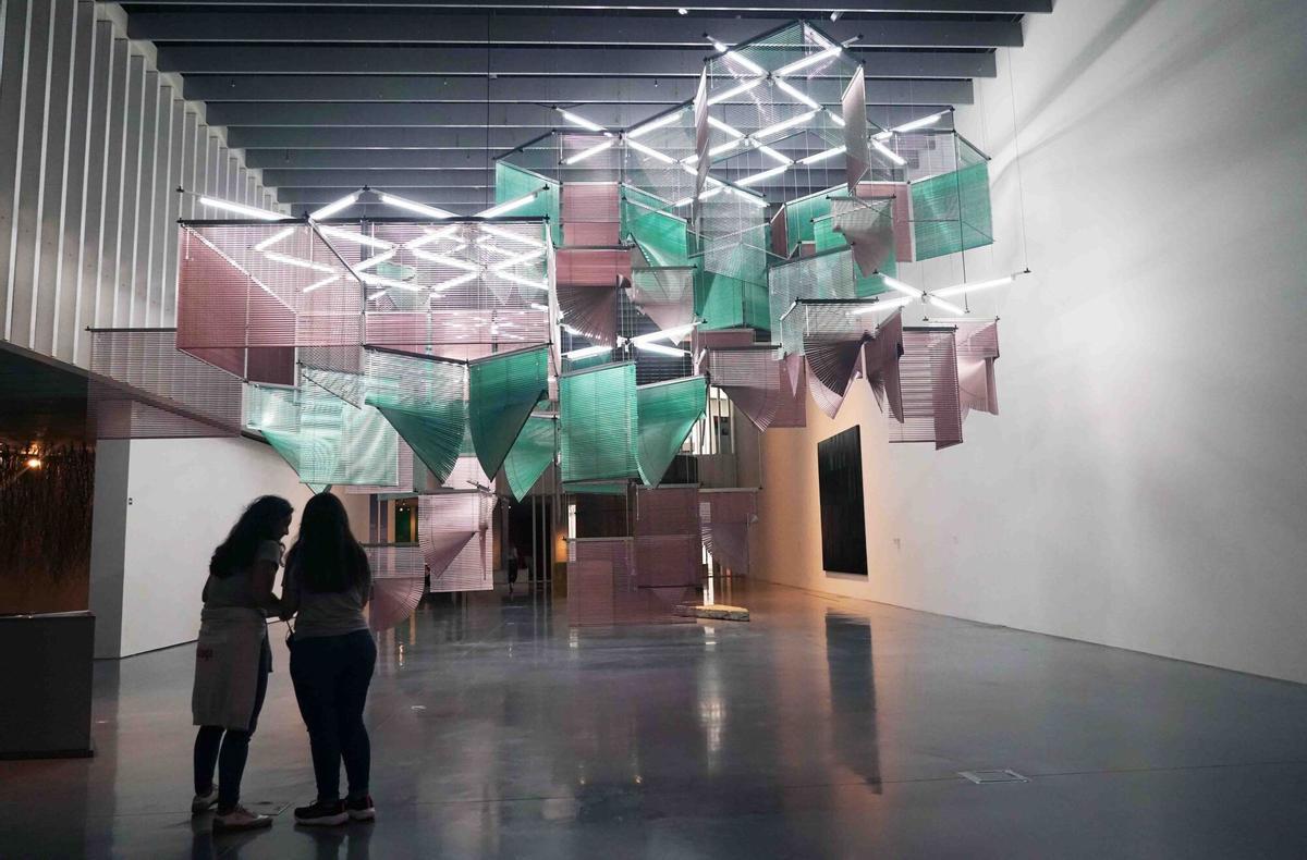 Presentación de la nueva colección semipermanente 'To Open Eyes. Miradas de artista' en el Centre Pompidou