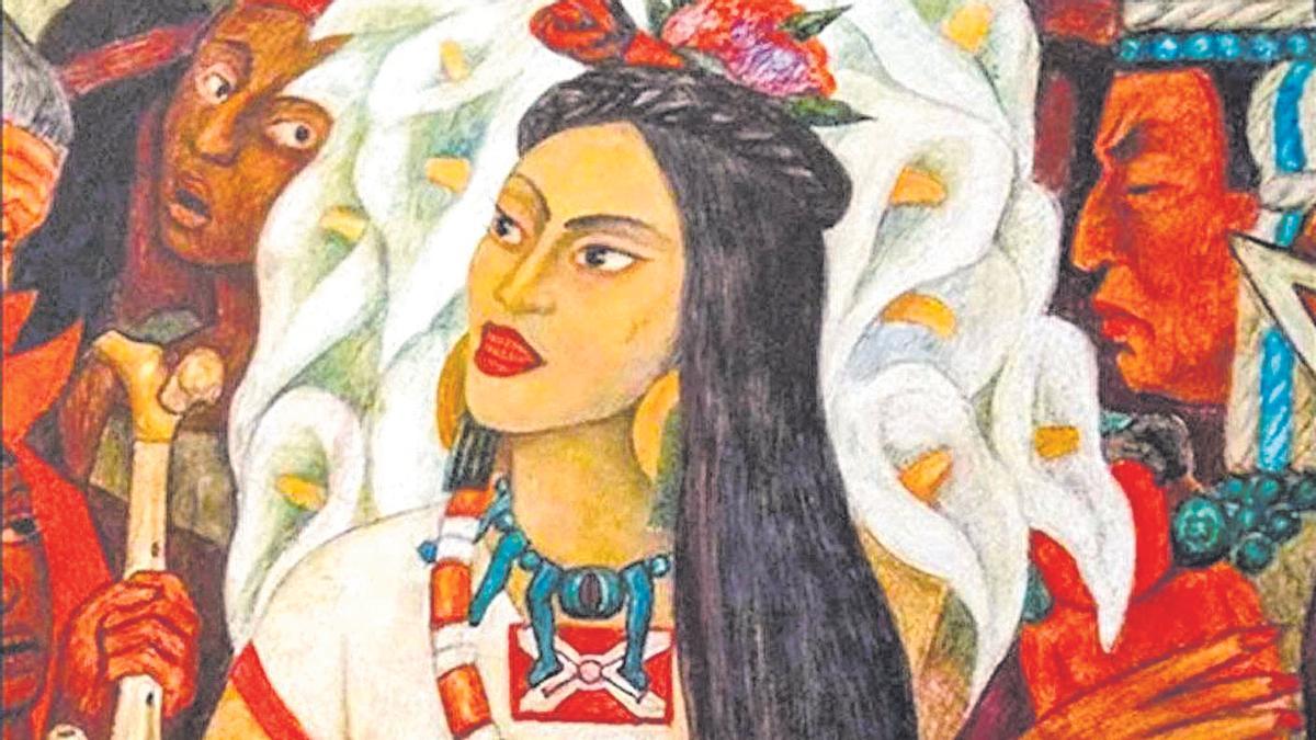 Retrato que representa a Isabel de Moctezuma