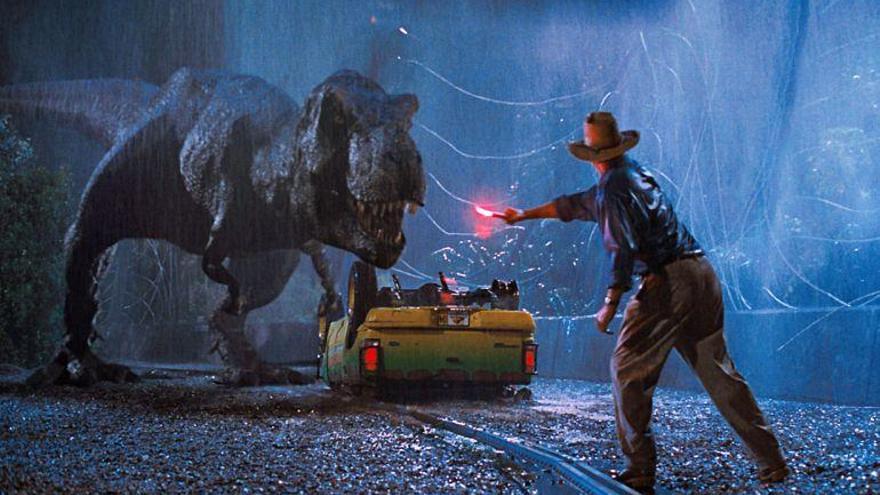Una escena de &#039;Jurassic Park&#039;.