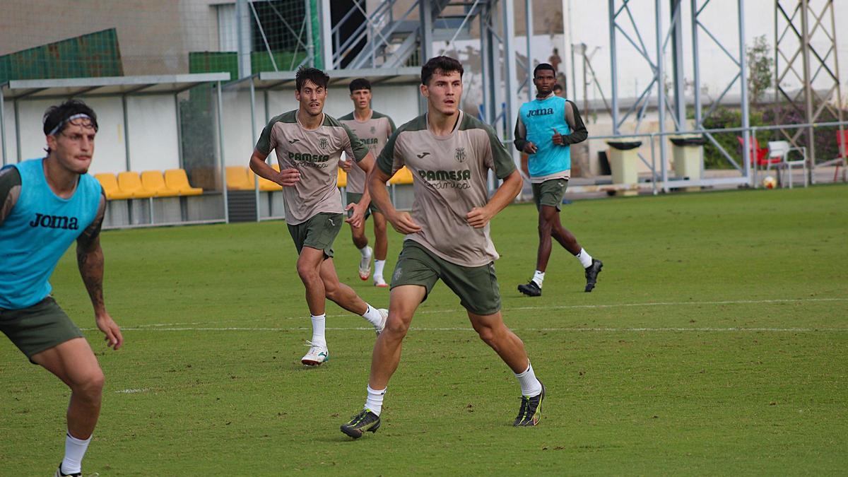 El Villarreal B ya perpara el partido contra el Tarazona de este sábado en el Mini.