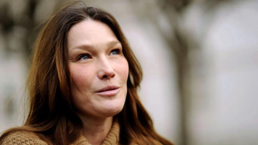 Carla Bruni.