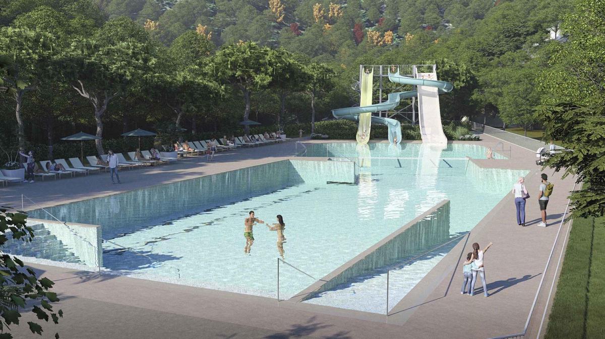 Recreaciones de cómo será el futuro parque acuático de la Vall d'Uixó
