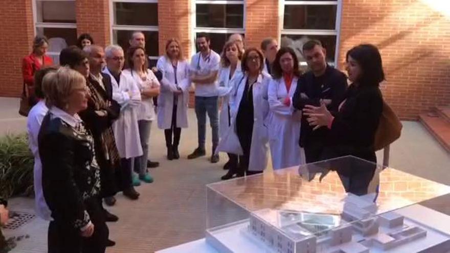 Visita Ana Barceló por ampliación ambulatorio Catarroja