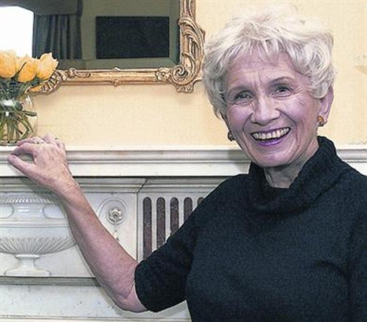 Alice Munro, premi Nobel de literatura del 2013.