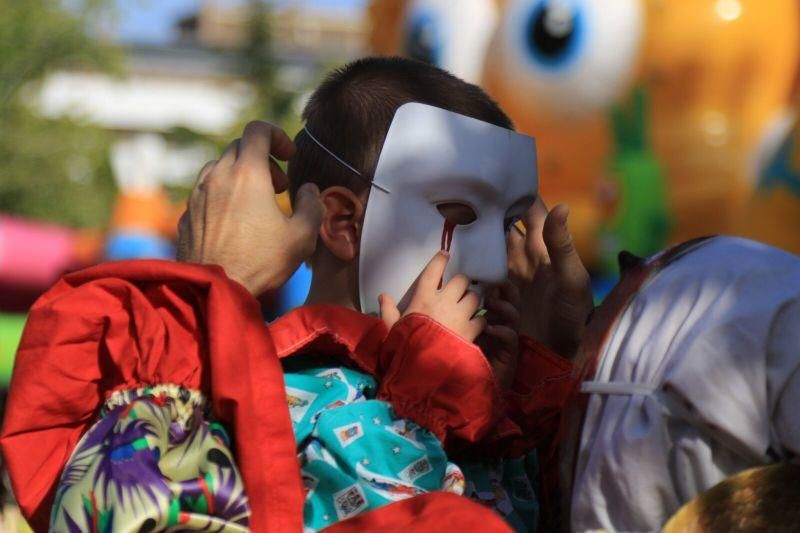 Desfile de mascaradas en Zamora