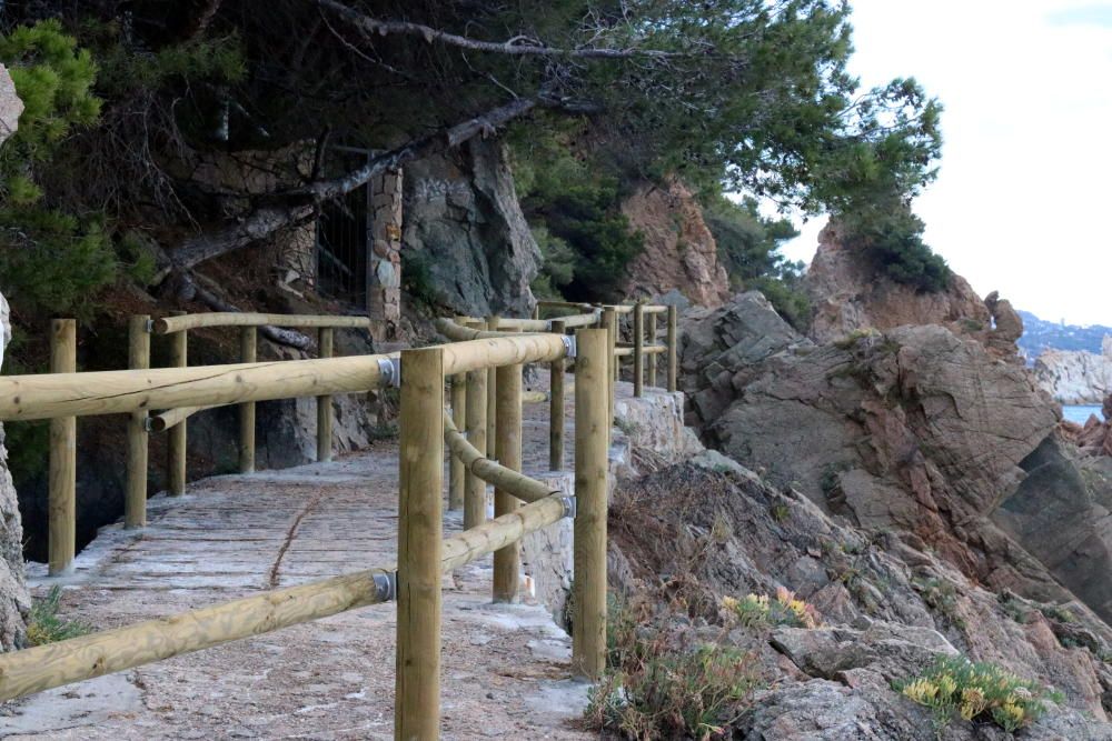 Nou tram del camí de ronda entre Blanes i Lloret