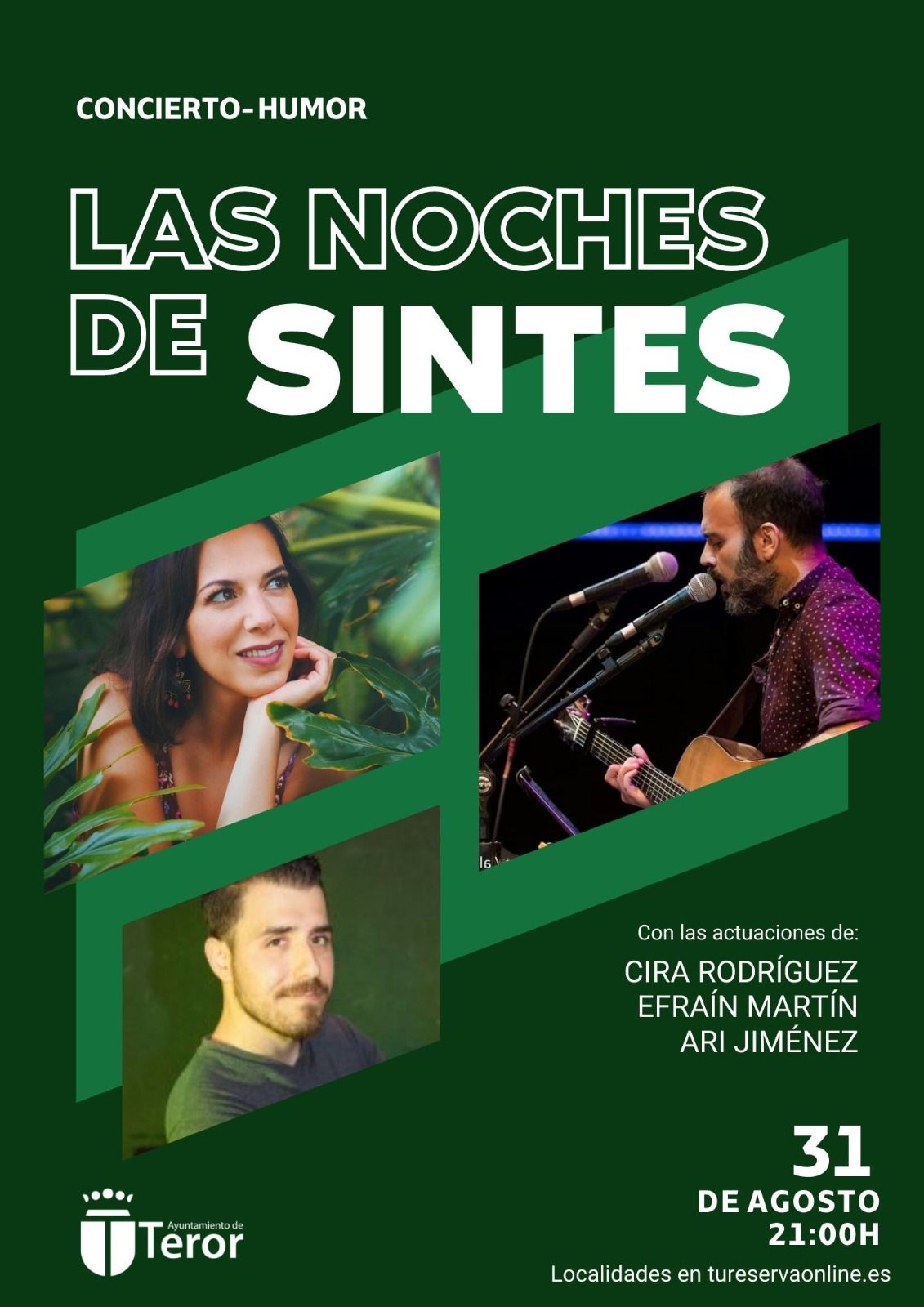 El Pino estrena &#039;Las Noches de Sintes&#039; con la música de Cira Rodríguez y Ari Jiménez este miércoles 31 de agosto