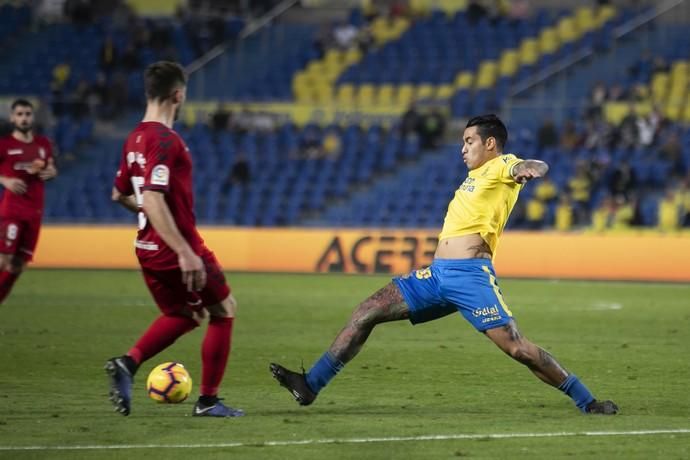 12.01.19. Las Palmas de Gran Canaria. Fútbol segunda división temporada 2018-19. UD Las Palmas-CA Osasuna. Estadio de Gran Canaria. Foto Quique Curbelo