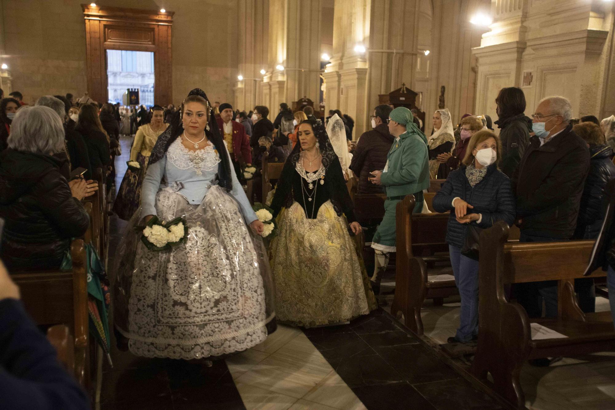 Una Ofrenda pasada por agua en Xàtiva