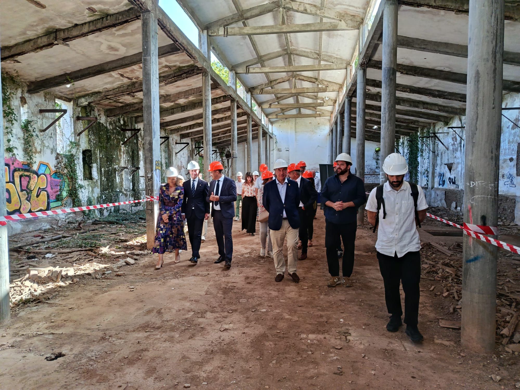 Las imágenes de la colocación de la primera piedra de Can Morató