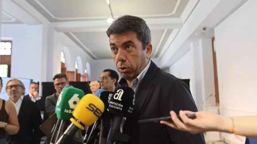 Esto ha contestado hoy Mazón sobre una comida privada de 853 euros en un dos estrellas Michelin con su mujer y amigos