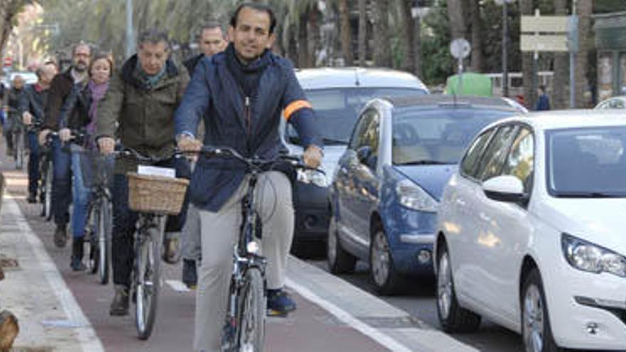 El ayuntamiento se vuelca con el carril bici a 6 meses de las elecciones