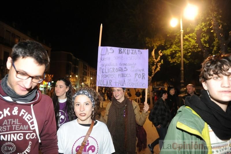 Manifestación por el Día de la Mujer en Murcia