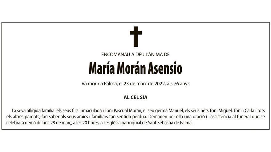 María Morán Asensio