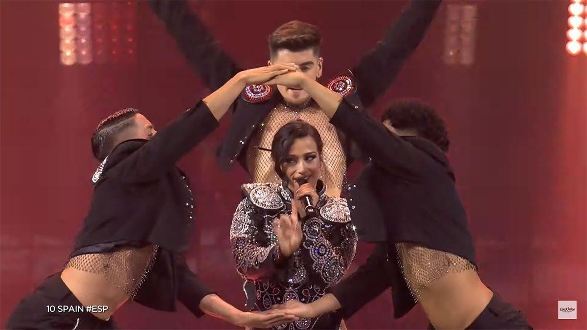 Arte y figura, la de Chanel en Eurovisión Arte y figura, la de Chanel en Eurovisión