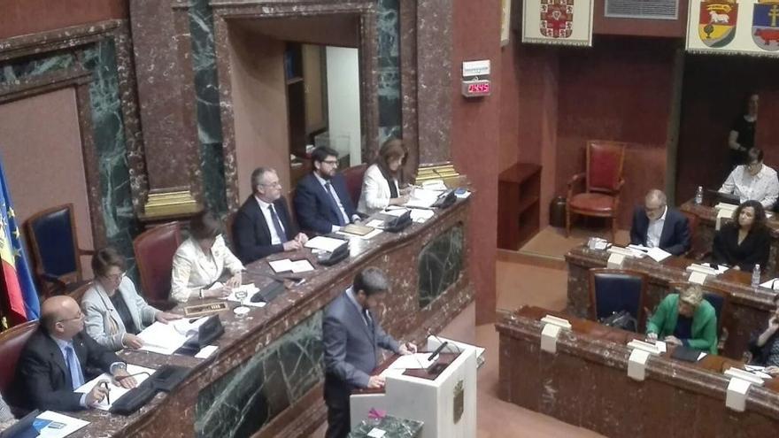 El pleno de la Asamblea, esta mañana