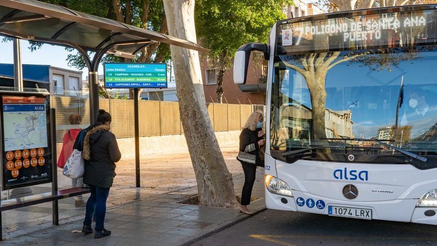 Cartagena refuerza por Navidad el bus al Espacio Mediterráneo y la conexión del centro con Los Dolores y el polígono de Santa Ana