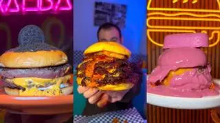 De Dalsy, Pantera Rosa y pan de napolitana: las hamburguesas más "locas" arrasan en redes