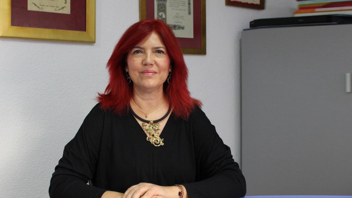 Amelia Corominas, presidenta del Colegio Oficial de Enfermería de la Región  de Murcia
