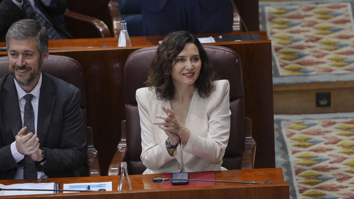 La presidenta de la Comunidad de Madrid, Isabel Díaz Ayuso.