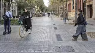 El Gremio de Garajes de Barcelona reclama al Ayuntamiento "cambios urgentes" en los ejes verdes