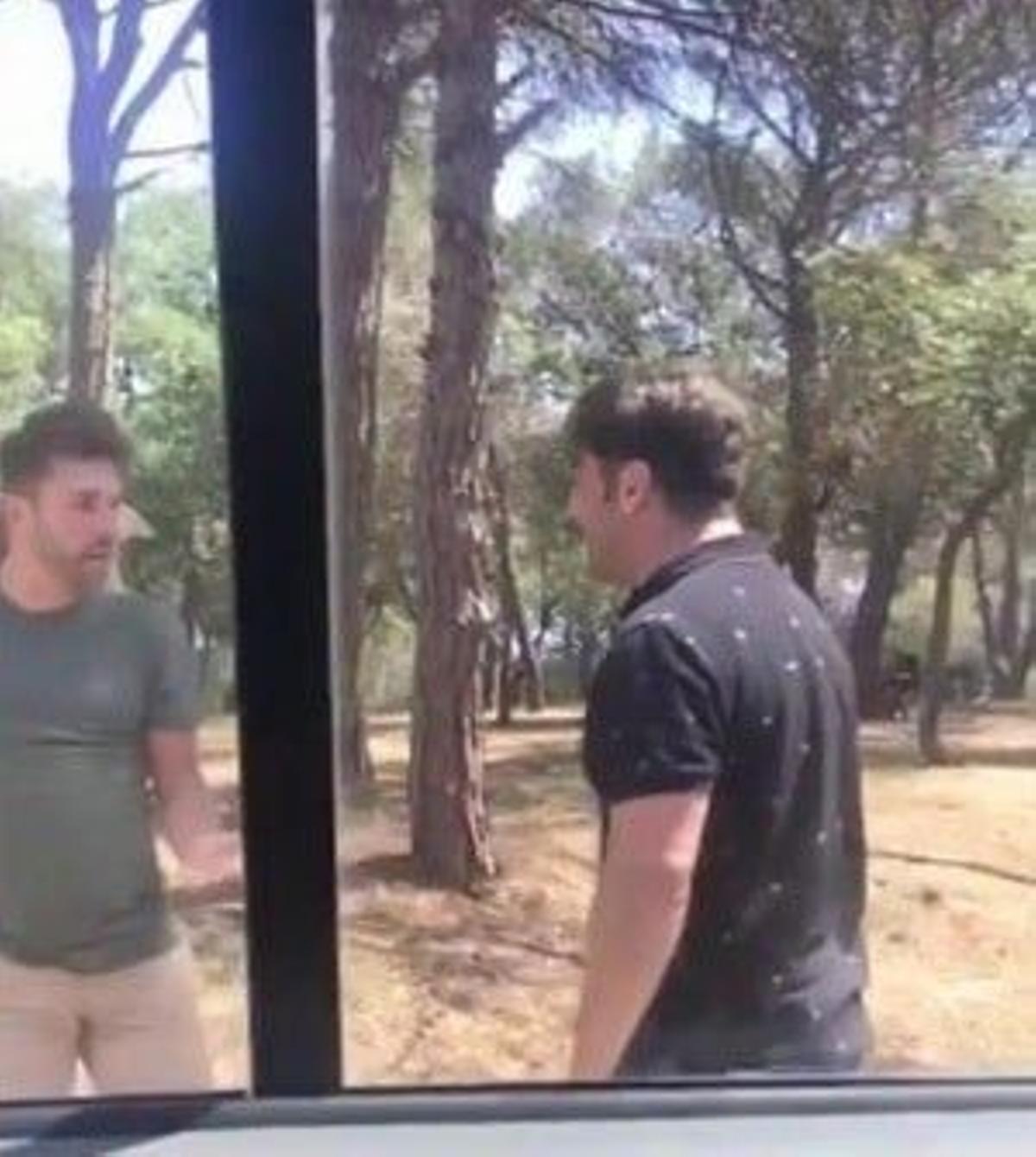 David Bustamante se enfrenta a un reportero